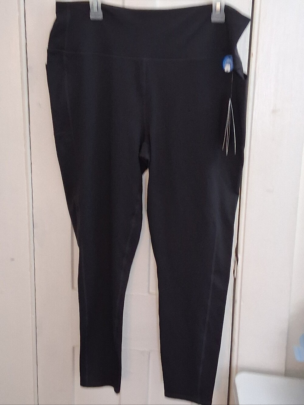 Skechers 2XL Go WALK GO FLEX High Waisted Full Length Black Leggings 26" Inseam